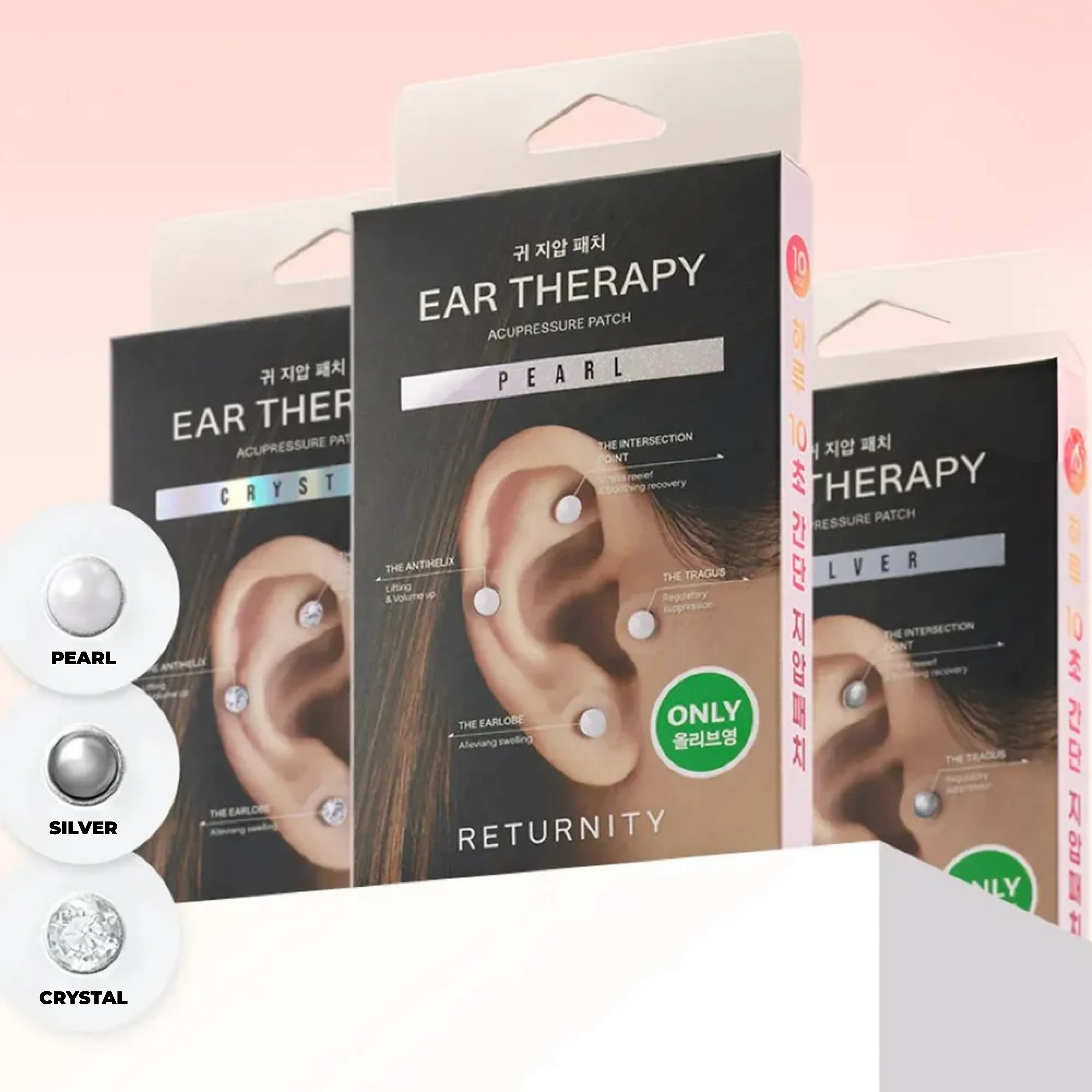 RETURNITY Appetite Control Ear Acupressure Therapy Patch