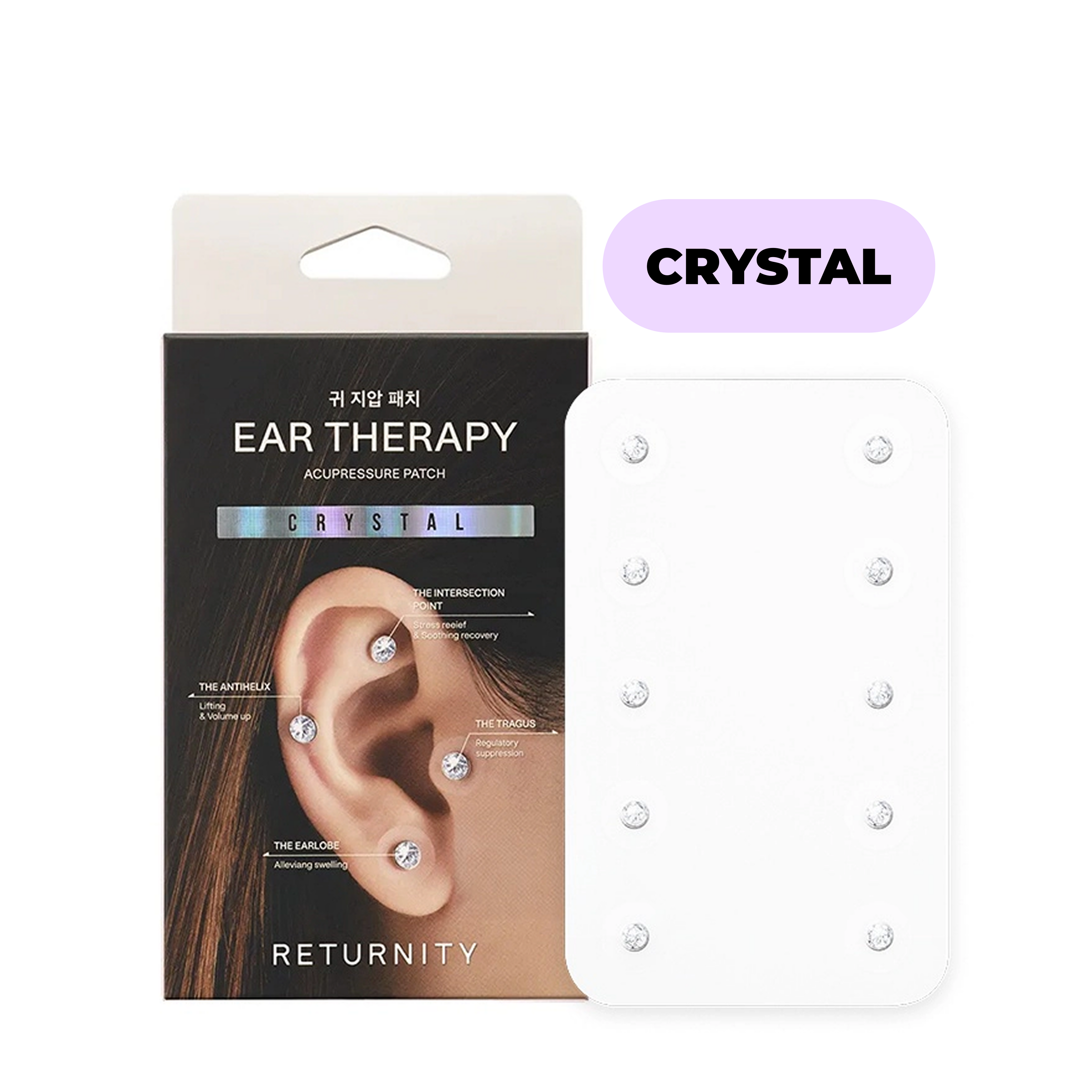 RETURNITY Appetite Control Ear Acupressure Therapy Patch