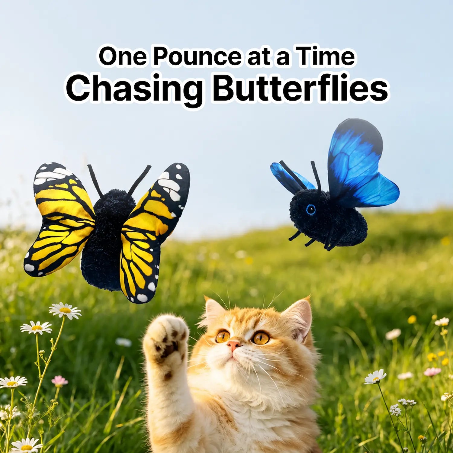 Interactive Butterfly Cat Toy