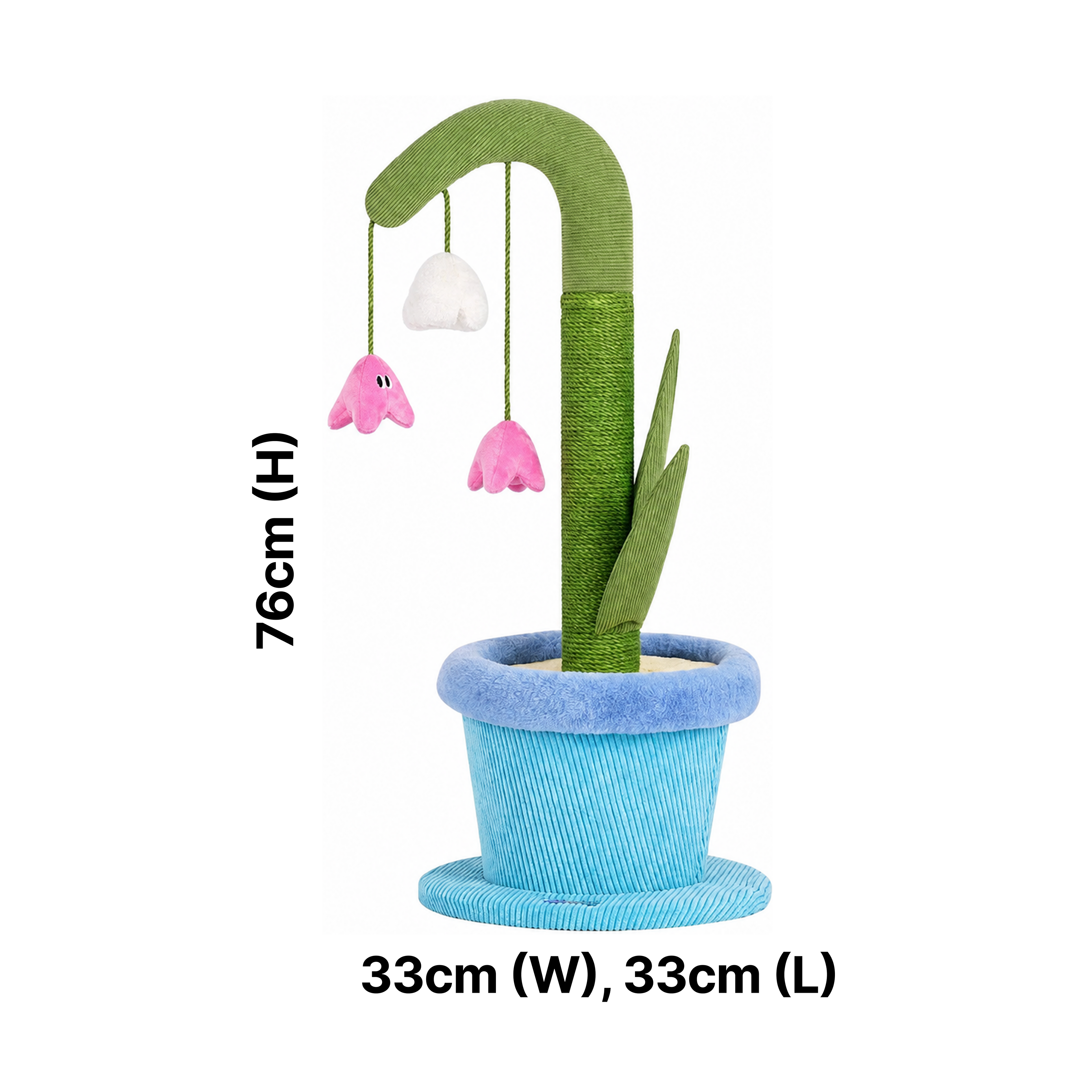 Potted Plant Cat Scratching Post
