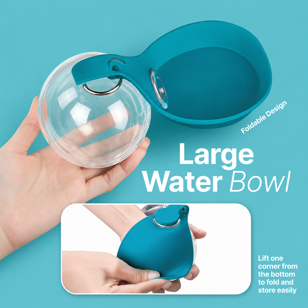 Spherical pet water bottle