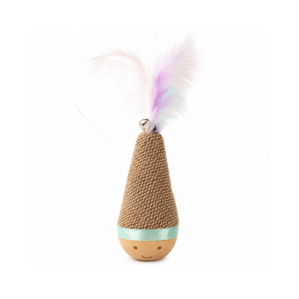 Interactive Wobble Cat Toy