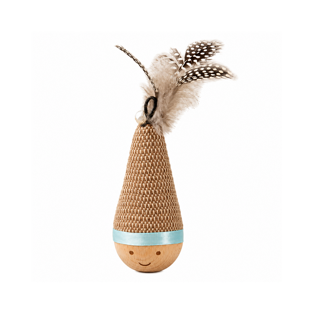 Interactive Wobble Cat Toy