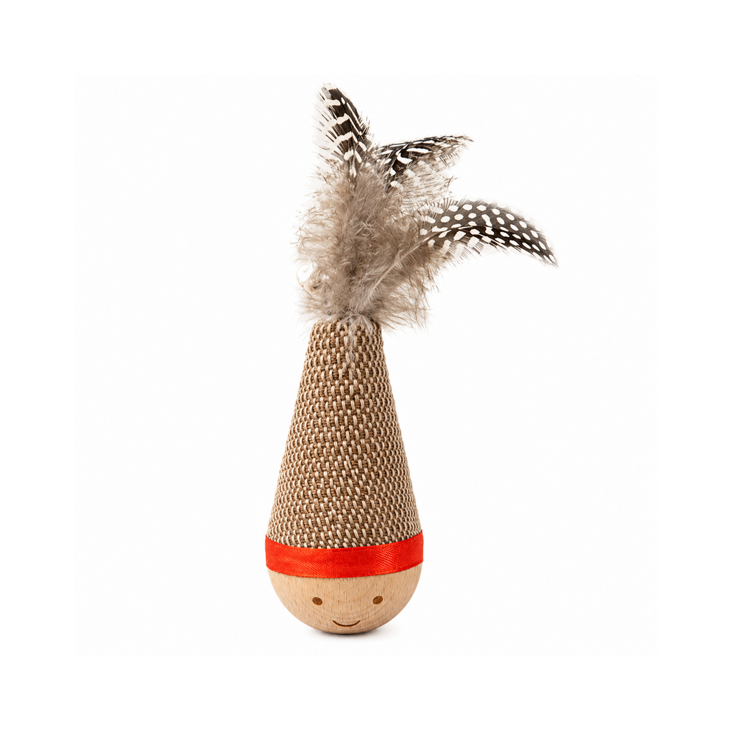 Interactive Wobble Cat Toy